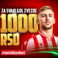 Zvezda napada neporažene Švajcarce: Za svaki gol crveno-belih stiže još 1.000 dinara!