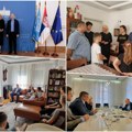 Ministarka Kisić u Novom Sadu: Posetila porodicu Trkulja sa šestoro dece (foto)