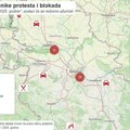 CINS napravio mapu napada na učesnike protesta i blokada