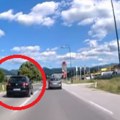 Opasna vožnja Rizikovao svoj i tuđe živote ludačkim potezom