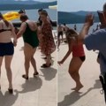 Na plaži u Neumu policajac prekinuo tradicionalno kolo zbog remećenja javnog reda i mira (video)