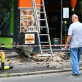 Srušila se terasa nasred ulice u centru Beograda