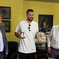 Marko Gudurić stigao u Priboj, njegov rodni grad uvek je uz ovog velikog sportistu