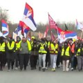 Drugi dan studentskog marša za Kragujevac, protestna šetnja u Beogradu UŽIVO