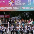 (Foto) spektakl u centru Beograda: Mališani iz 17 gradskih opština učestvuje u 29. Dečjem maratonu u Zoo vrtu