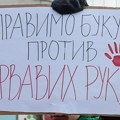 Građani se okupili oko zgrade MUP-a u Kralja Petra I zbog studenta koji je pozvan na informativni razgovor