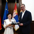 Vučić sa Stelom Li: "Ubrzano radimo na jačanju pozicije na globalnoj lestvici zelene i tehnološke mobilnosti"