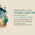 Međunarodna žirirana izložba "Otisak umetnika" u paviljonu "Cvijeta Zuzorić"