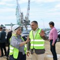 Ministarka Sofronijević obišla radove na proširenju luke Prahovo: Investicija vredna 45,5 miliona evra (video)