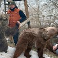 Posetili smo Petra koji je spasio i odgajio dva mečeta: Danas medvedi Maša i Ljubica žive sa ljudima na planini (video)