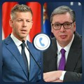 Vučić razgovara sa Peterom Mađarom