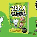 Prikaz stripa „Zeka protiv majmuna“: Blesan i zvekan