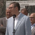 Predsednik Vučić: Put Raška-Novi Pazar je kao pista, završen tri meseca pre roka