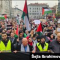 Održana protestna šetnja u Sarajevu u znak podrške Palestincima u Gazi