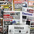 Naslovne strane za subotu, 9. avgust 2025. godine