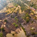 Kiša ugasila većinu požara na teritoriji Podgorice, vatrogasci obilaze lokacije