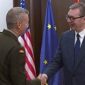 Vučić razgovarao sa američkim generalom Hokansonom o situaciji na Kosovu