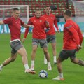 Trening srpskih fudbalera u Budimpešti (VIDEO i FOTO)
