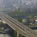 Троструко чукање на Мосту на Ади: Уско грло због саобраћајне незгоде