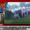 Petoro poginulo u prevrtanju autobusa: Više od 50 putnika bilo u vozilu, jeziva nesreća u NJujorku (video)