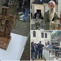 U drevnom manastiru podno Kablara Milenkov krst izabran za najlepši rad napravljen u čast Patrijarha Pavla: Rezbario sam ga…