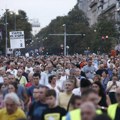 Protest „Srbija protiv nasilja“ u Beogradu: Ide se medijskom trasom i do Predsedništva