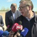 "Sve ide, čak i nešto ispred roka" Vučić na pitanje "Novosti" - "Meni je da vidim tu prugu od aerodroma do centra…
