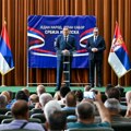 Vučić i Dodik obilaze veterane iz Srbije i Republike Srpske u Domu Garde