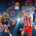 Partizan gostuje kod Igokee, Zvezda dočekuje Cibonu u 11. kolu ABA lige