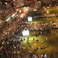 Završen petodnevni marš: Studente iz svih krajeva Srbije dočekale desetine hiljada građana u Kragujevcu (FOTO/VIDEO)