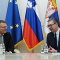 Vučić primio u oproštajnu posetu ambasadora Slovenije