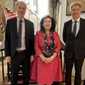Rektor Đokić se sastao sa Karen Pirs i ambasadorom Velike Britanije