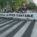 Krenula kolona građana s beogradskog Trga Republike ka Slaviji