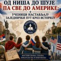 Od Niša do Šuje, pa sve do Amerike: Učenici nastavljaju zajednički put kroz istoriju