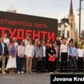 Studenti u blokadi na predizbornom skupu u Novom Sadu predstavili neke od kandidata sa svoje liste