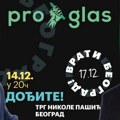 ProGlas u Beogradu: Veliki skup 14. decembra na Trgu Nikole Pašića, specijalni gosti – Dejan Bodiroga i Nikola Kojo