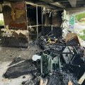 Izgoreo bife u Kragujevcu: Ostao je samo pepeo, žrtava nema
