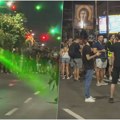 (VIDEO) Građani i aktivisti SNS "oči u oči" kod Generalštaba