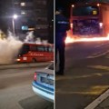 Ponovo drama u gradskom prevozu! Zapalio se autobus u Beogradu: Vozač hitno reagovao, ali nije bilo spasa