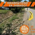 JP „Gradac” Čačak apeluje na građane Loznice da poštuju privremenu saobraćajnu signalizaciju