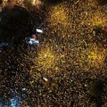 Arhiv javnih skupova izneo procenu o broju učesnika sinoćnjeg protesta u Novom Sadu
