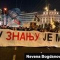 Studenti u blokadi na protestu u Beogradu protiv 'urušavanja autonomije univerziteta'