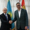 Vučić primio u oproštajnu posetu ambasadora Kazahstana Madija Atamkulova