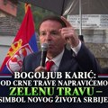 Od crne trave napravićemo zelenu travu — simbol novog života Srbije!