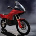 Електрични Тацита Дисцанто мотоцикл спреман за Дакар рели