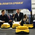 Pošta Srbije pustila u rad treći sistem sa robotskom podrškom – 43 robota sortira pošiljke u Novom Sadu