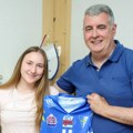 Nina Vujović u jatu Golubica