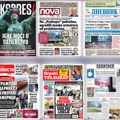 Насловне стране данашњих новина: Прелиставање штампе за петак, 11. јул 2025. године