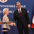 AP: Šefica EK rekla Vučiću da bude konkretan u vezi sa svojim proklamovanim ciljem pridruživanja EU