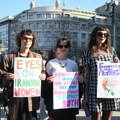 Održan protest na Trgu republike povodom Dana žena: učestvovale aktivistkinje i studenti u blokadi